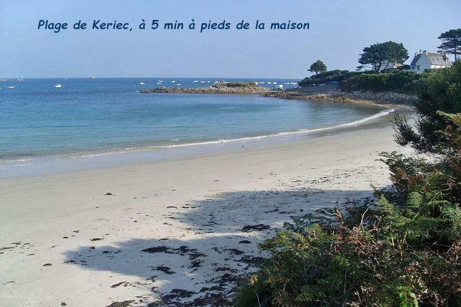 Вилла Maison De Bord De Mer A Keriec Trelevern Экстерьер фото