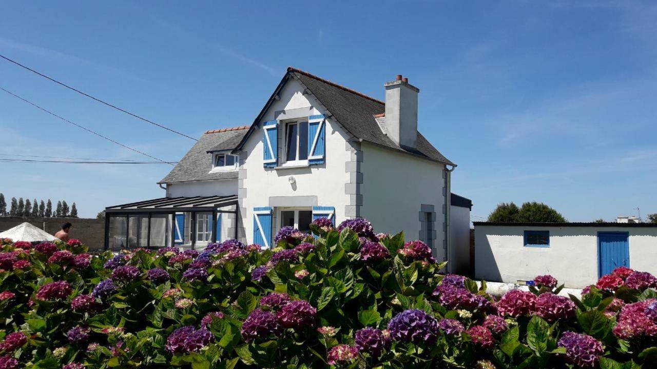 Вилла Maison De Bord De Mer A Keriec Trelevern Экстерьер фото